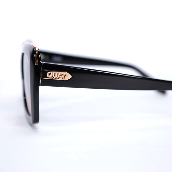 Quay Australia TOTAL VIBE REMIXED Square Women Sunglasses - Black/Multi - NWT - Picture 7 of 12